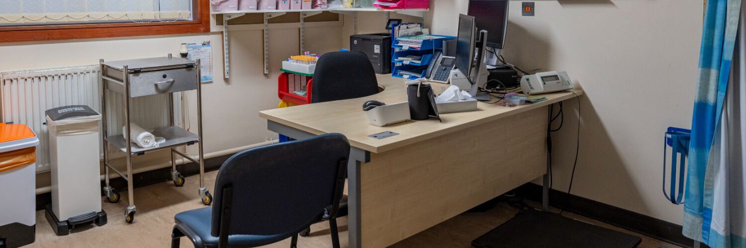 inside of east fife medical