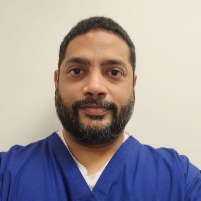 A person smiling